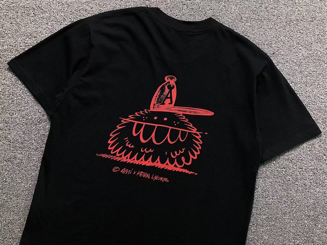 AMI 95 AMI T-SHIRT 3203201221 (Im 170Cm 60Kg I Wear Size M In The Phot) - Image 12