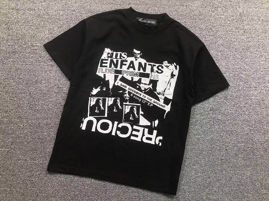 Chanel 88 ENFANTS RICHES DEPRIMES T-SHIRT 5212454162 (Im 170Cm 60Kg I Wear Size M In The Phot) - Image 6