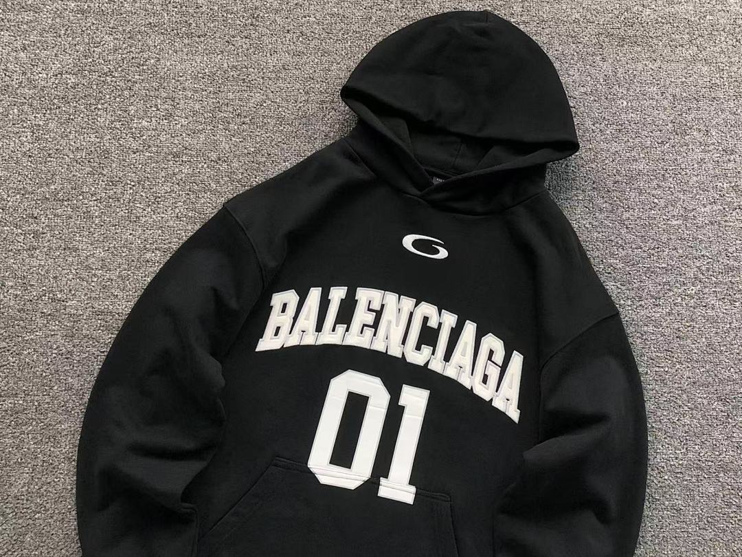 Balenciaga 258 B⭐L⭐⭐⭐IA⭐A HOODIE 3108291321 (Im 170Cm 60Kg I Wear Size M In The Phot) - Image 7