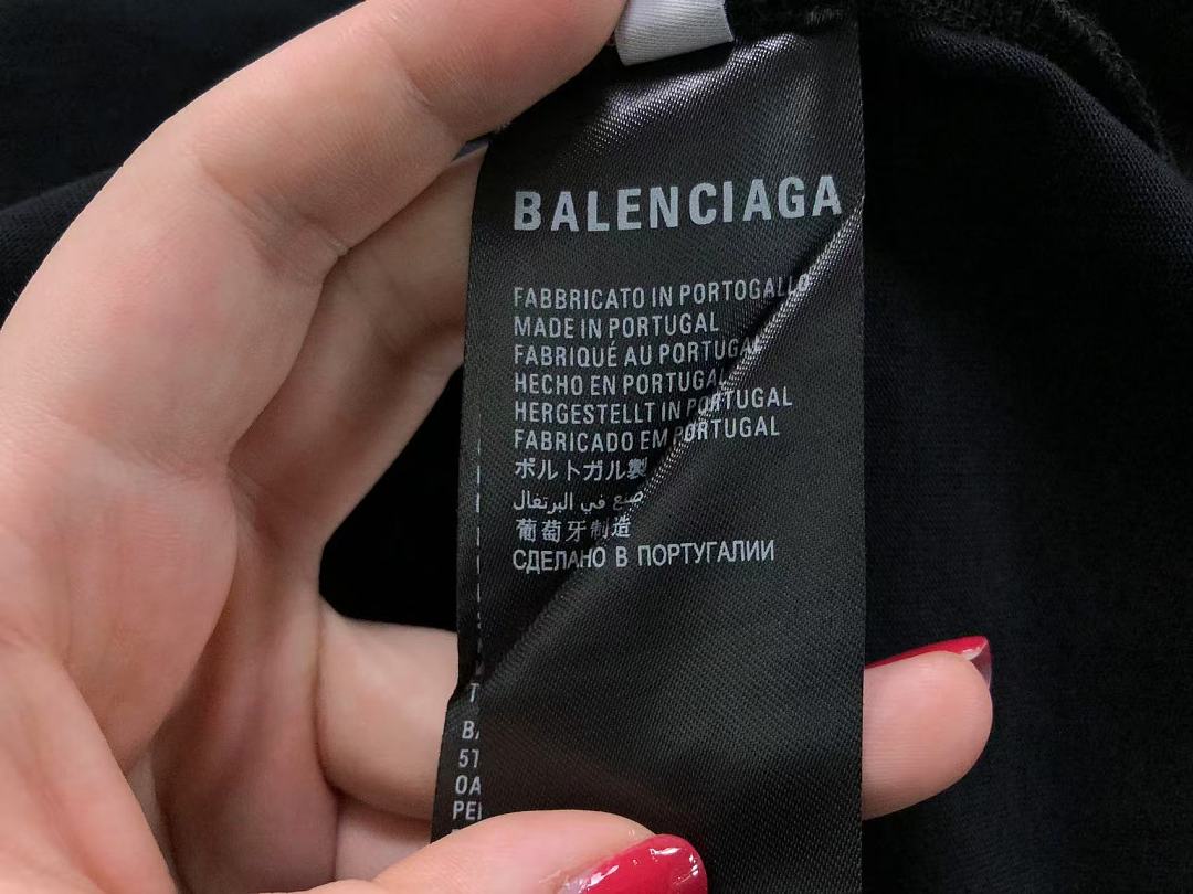 Balenciaga 128 B⭐L⭐⭐⭐IA⭐A T-SHIRT 42060511163 (Im 170Cm 60Kg I Wear Size XS In The Phot) - Image 20