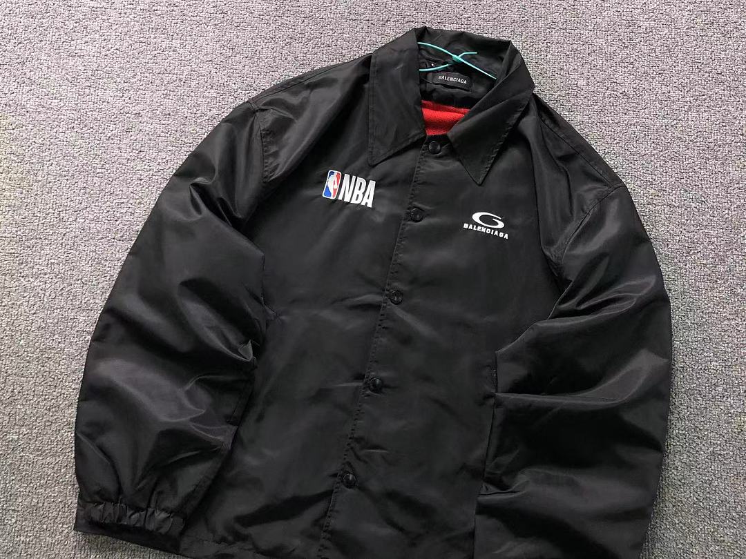 Balenciaga 388 B⭐L⭐⭐⭐IA⭐A NBA BASKETBALL JACKET 22081932001 (Im 170Cm 60Kg I Wear Size S In The Phot) - Image 7