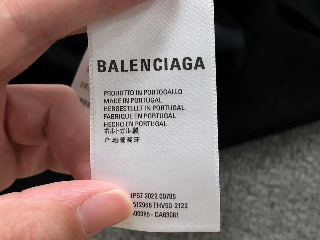 Balenciaga 115 B⭐L⭐⭐⭐IA⭐A T-SHIRT 22051315172 (Im 170Cm 60Kg I Wear Size L In The Phot) - Image 19