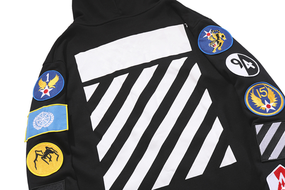 Off-White 128 OFF-WHITE (WHITE HOODIE) - Image 6