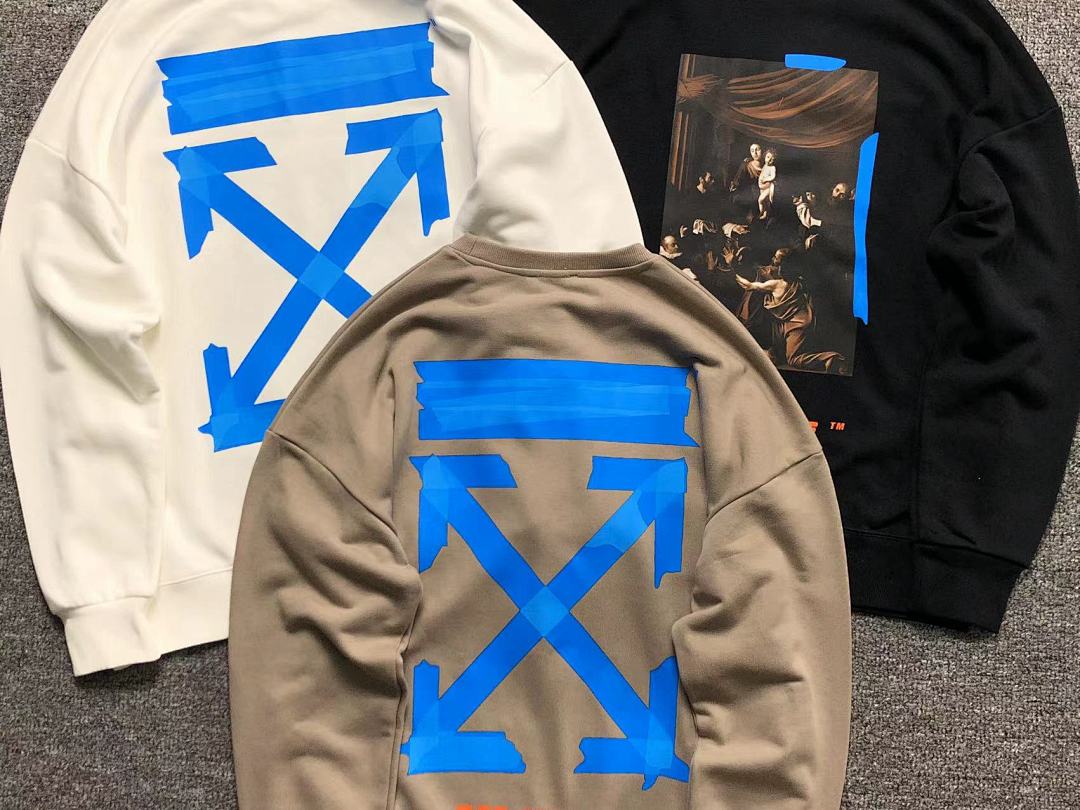 Off-White 136 OFF-WHITE (WHITE HOODIE) - Image 4