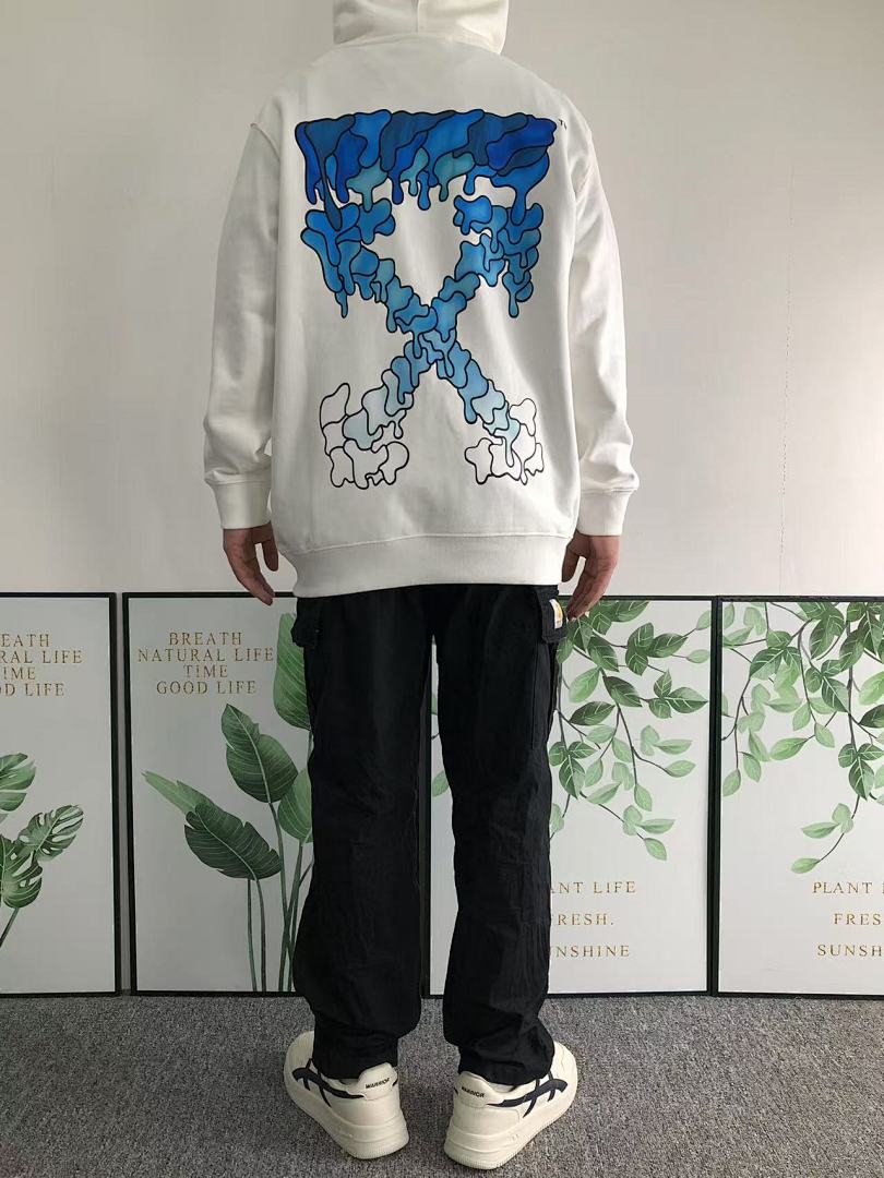 Off-White 168 OFF-WHITE HOODIE 312171219 (Im 170Cm 55Kg I Wear Size M In The Phot) - Image 4