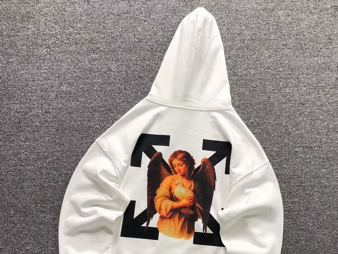 Off-White 165 OFF-WHITE HOODIE 3209050419 (Im 170Cm 60Kg I Wear Size M In The Phot) - Image 8