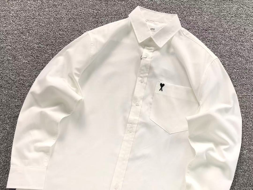 AMI 125 AMI SHIRT 3204200721 (Im 170Cm 60Kg I Wear Size M In The Phot) - Image 8