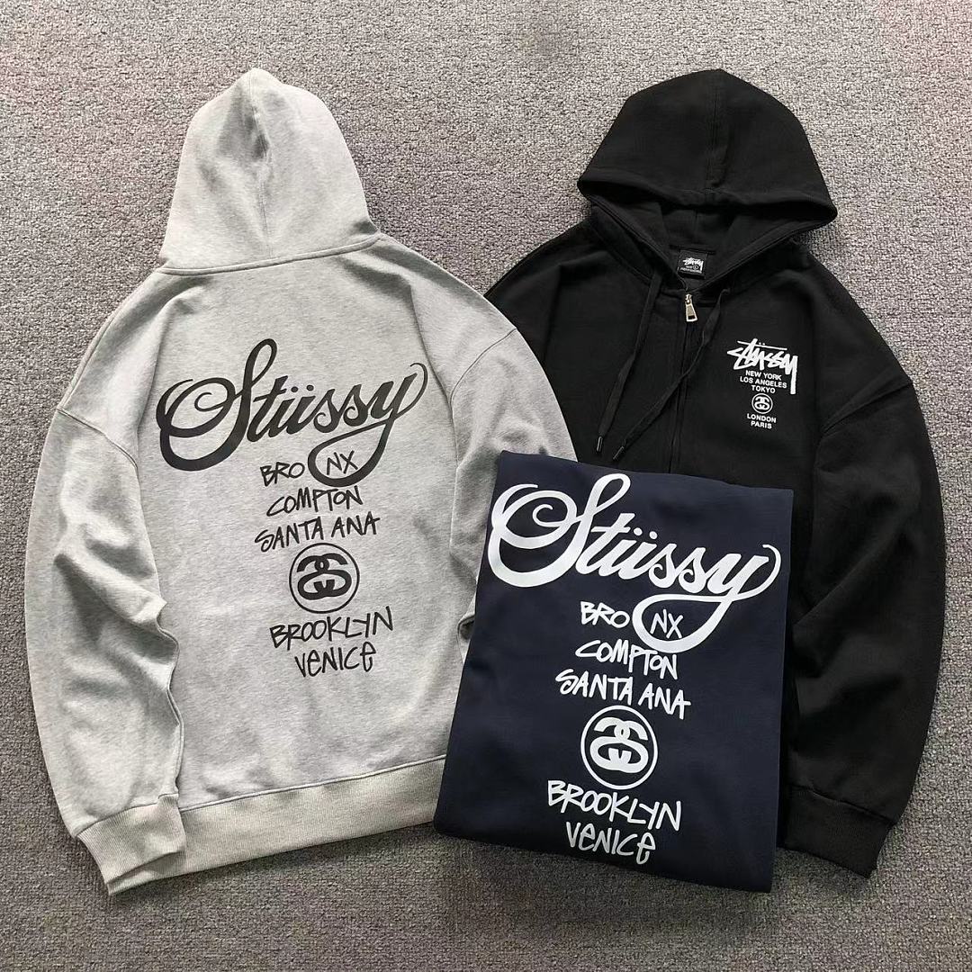 Stussy 129 STUSSY HOODIE 52082502123 (Im 170Cm 60Kg I Wear Size L In The Phot)