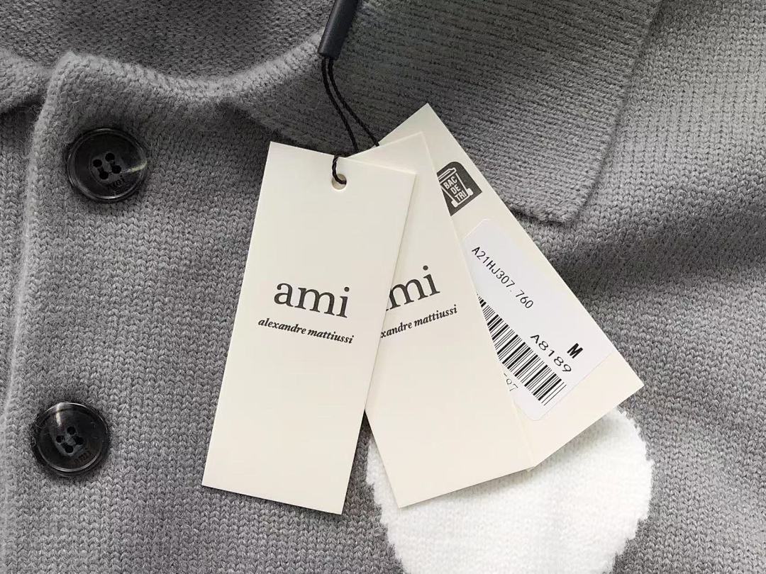 AMI 168 AMI SWEATER 211071021 (Im 170Cm 57Kg I Wear Size M In The Phot) - Image 19