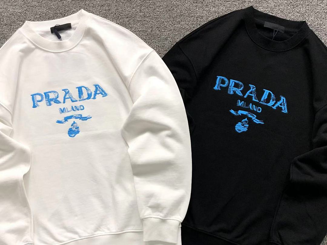 Prada 128 P⭐A⭐A HOODIE 59280881 (Im 170Cm 60Kg I Wear Size S In The Phot) - Image 6