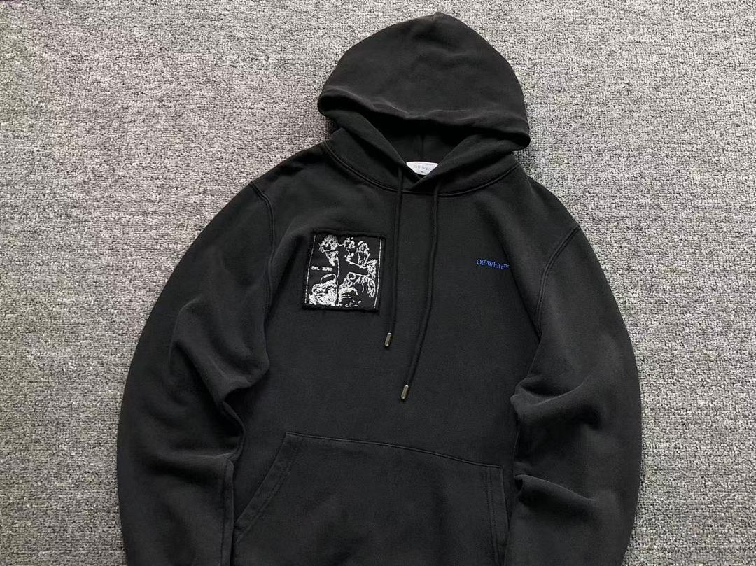 Off-White 195 OFF-WHITE HOODIE 511120419 (Im 170Cm 60Kg I Wear Size M In The Phot) - Image 12