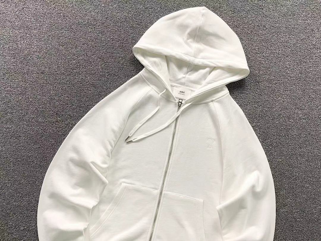 AMI 125 AMI HOODIE 57280688 (Im 170Cm 60Kg I Wear Size M In The Phot) - Image 9