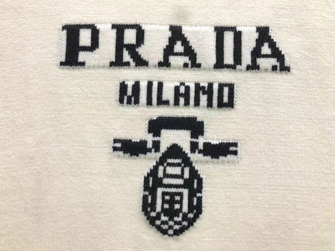 Prada 208 P⭐A⭐A SWEATER 3208110521 (Im 170Cm 60Kg I Wear Size L In The Phot) - Image 8