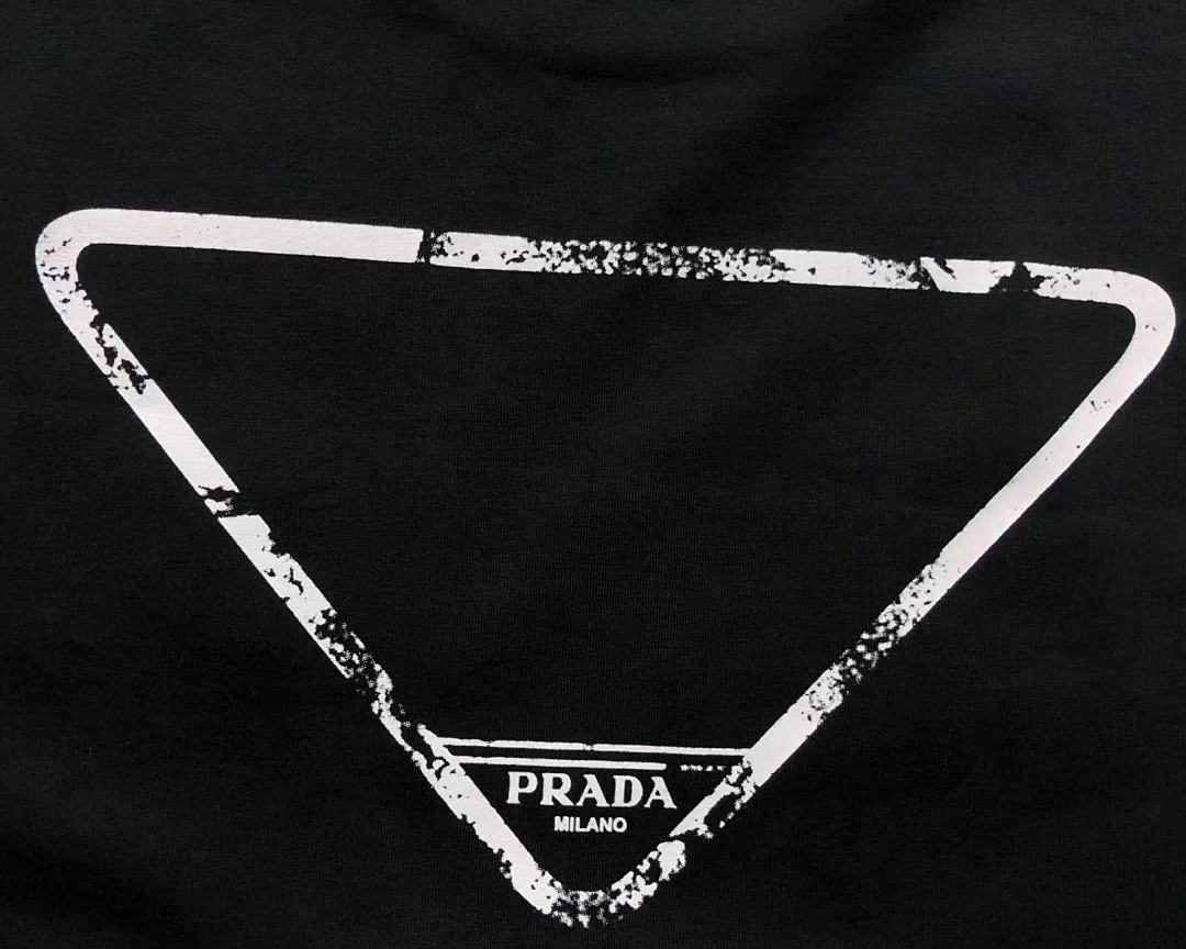 Prada 108 P⭐A⭐A T-SHIRT 311212303 (Im 170Cm 57Kg I Wear Size S In The Phot) - Image 9