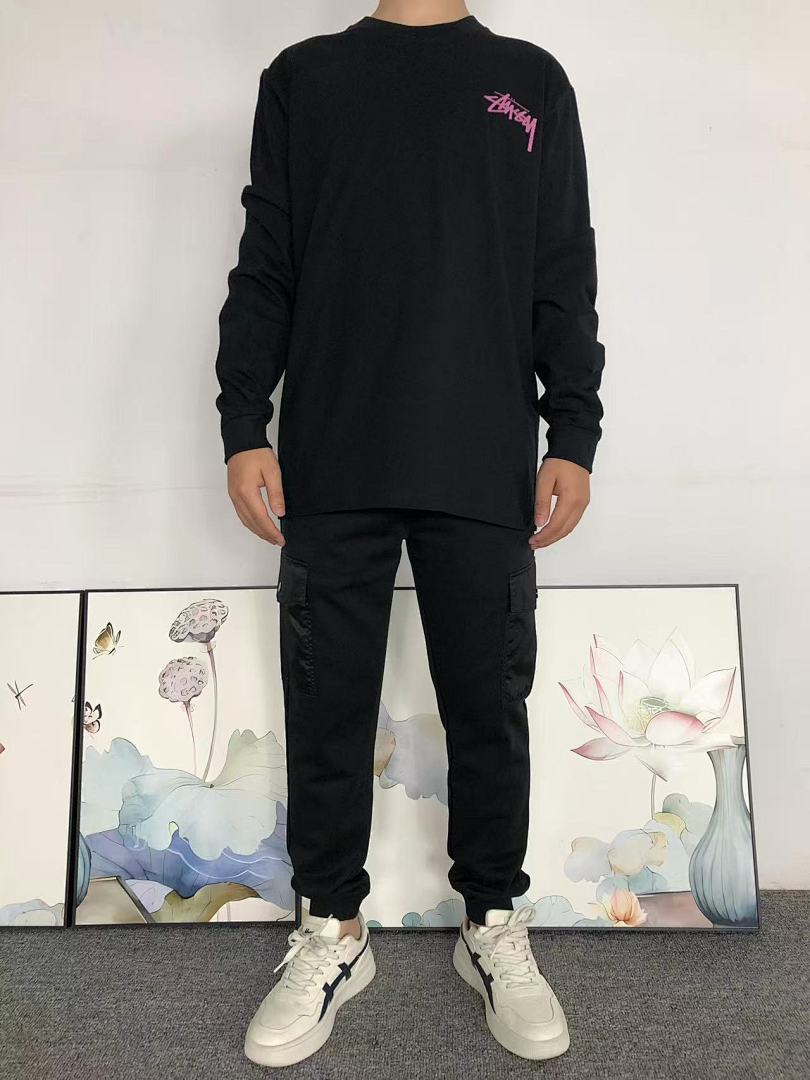 Stussy 95 STUSSY LONG SLEEVED 582016123 (Im 170Cm 60Kg I Wear Size M In The Phot) - Image 3