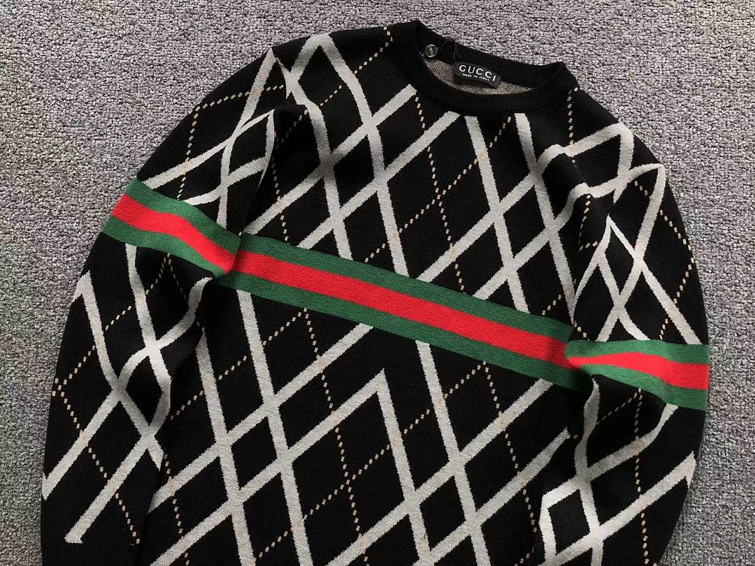 Gucci 208 G⭐C⭐I SWEATER 3208112021 (Im 170Cm 60Kg I Wear Size L In The Phot) - Image 11