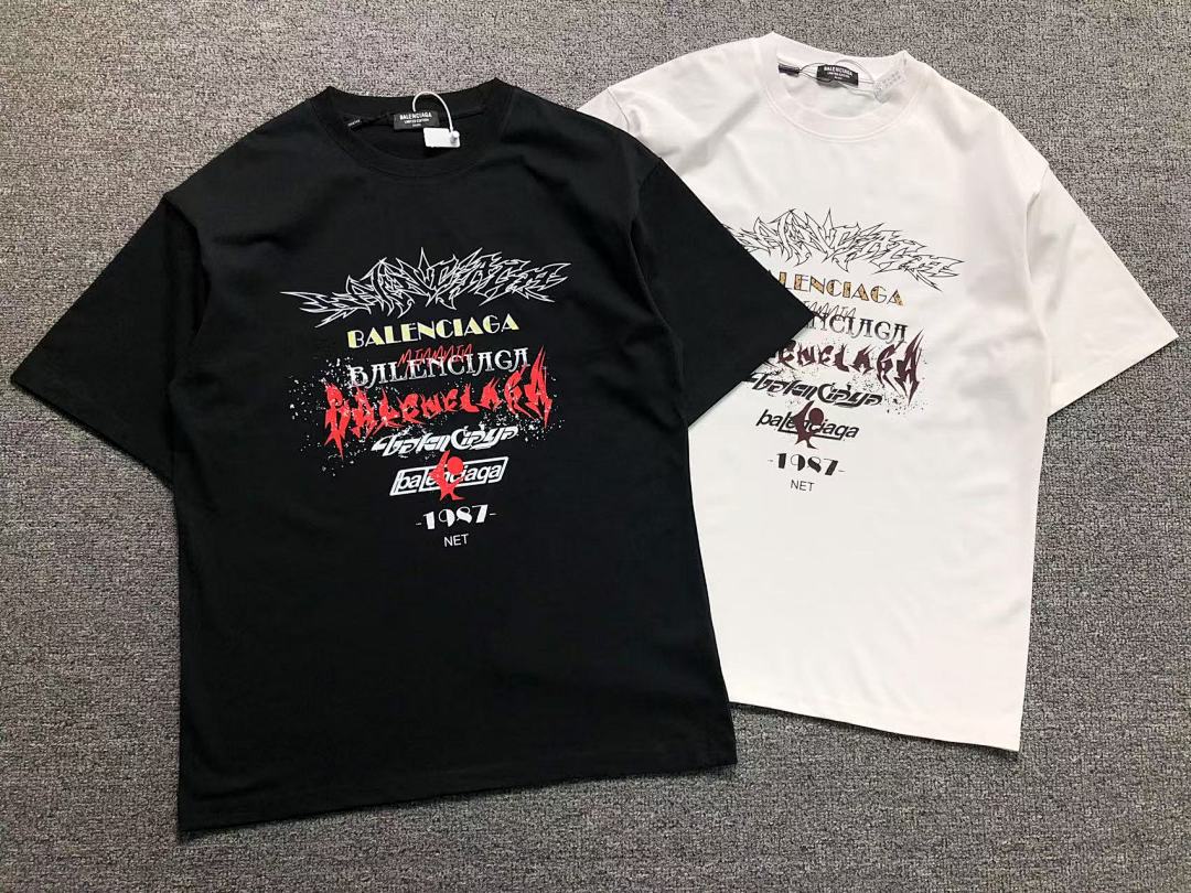 Balenciaga 108 B⭐L⭐⭐⭐IA⭐A T-SHIRT 213030321 (Im 170Cm 55Kg I Wear Size S In The Phot) - Image 5
