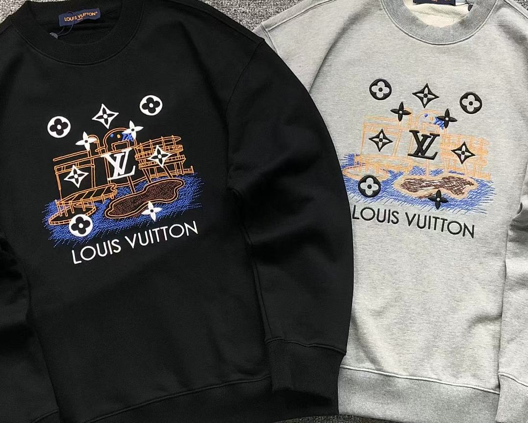 Louis Vuitton 178 L⭐ HOODIE 3208011321 (Im 170Cm 60Kg I Wear Size M In The Phot) - Image 6