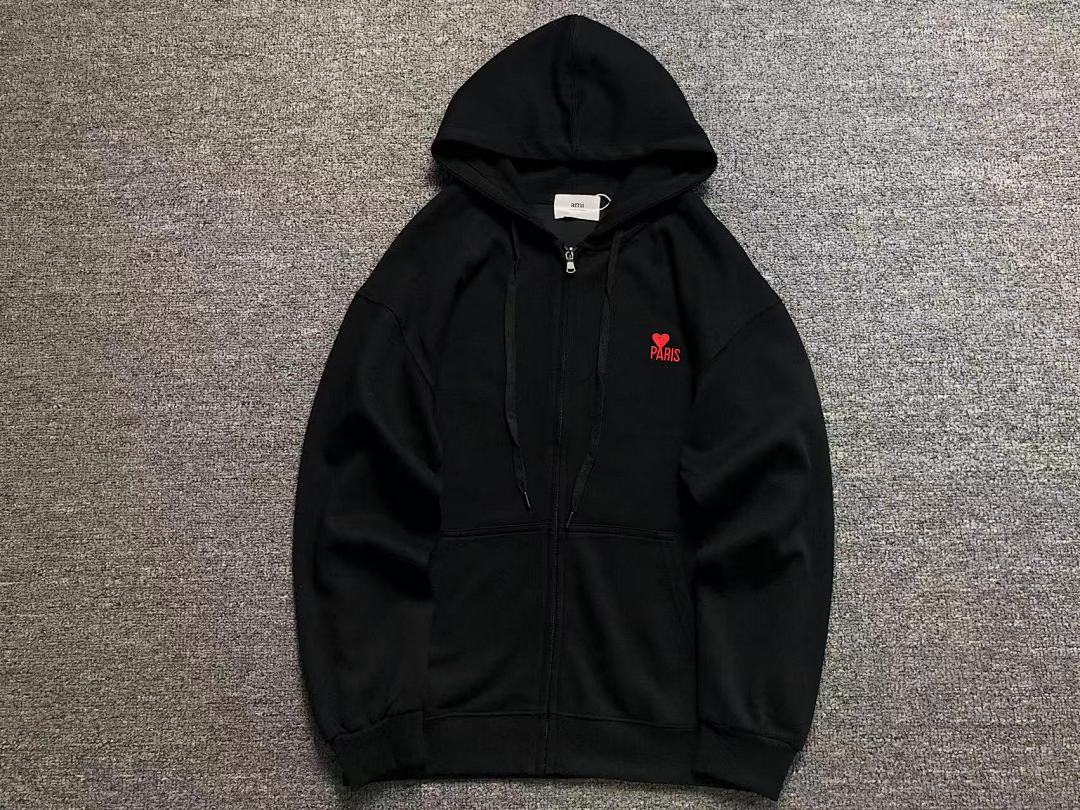 Unbranded 215 AMI HOODIE 2110213301 (Im 170Cm 60Kg I Wear Size L In The Phot) - Image 7
