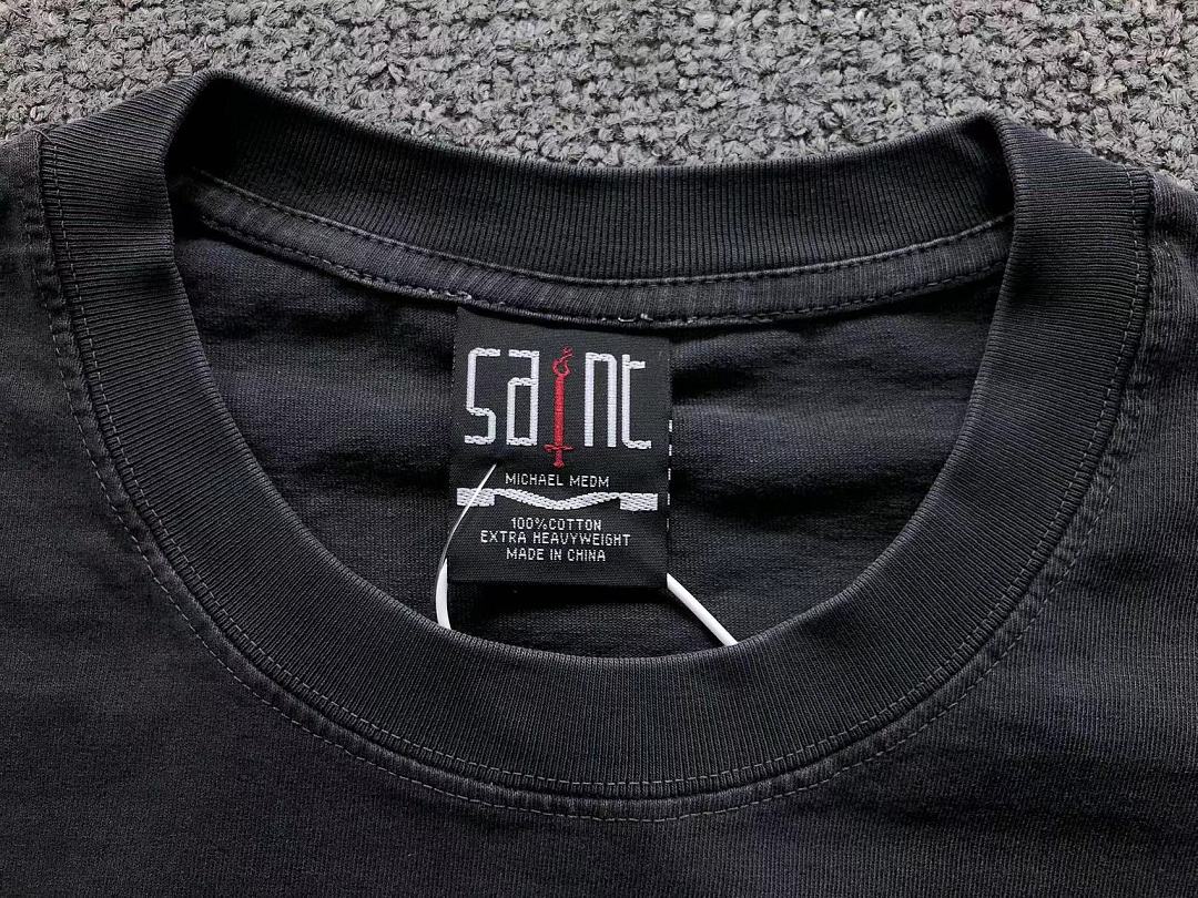 Chanel 98 SAINT MICHAEL T-SHIRT 42081406155 (Im 170Cm 60Kg I Wear Size S In The Phot) - Image 16