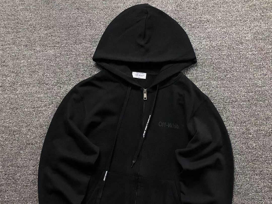 Off-White 208 OFF-WHITE (WHITE HOODIE) - Image 11