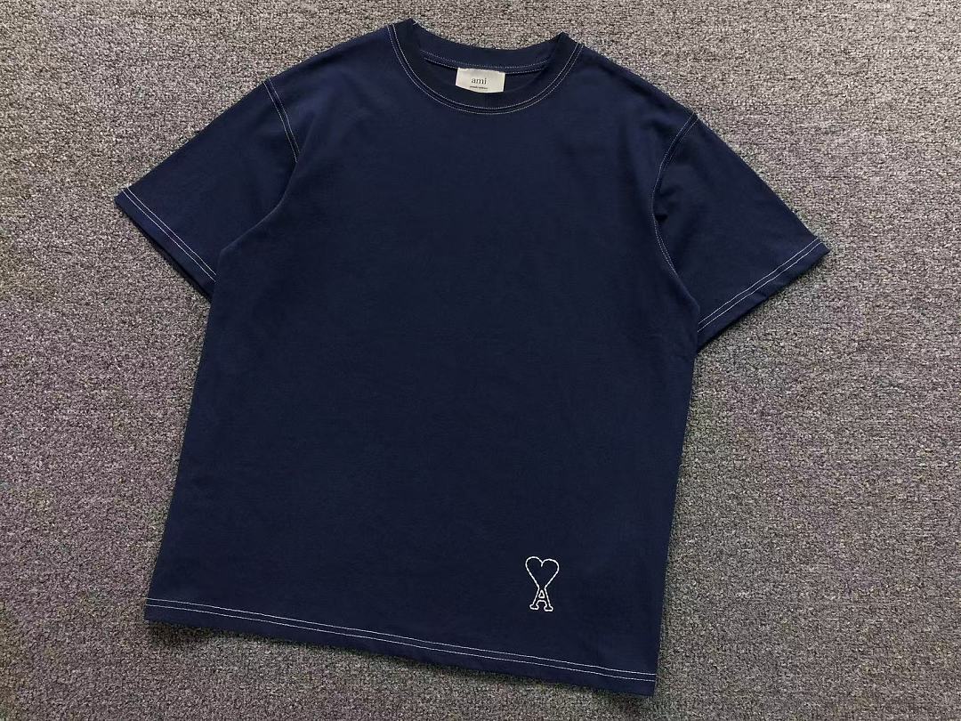 AMI 125 AMI T-SHIRT 4205081277 (Im 170Cm 60Kg I Wear Size M In The Phot) - Image 9