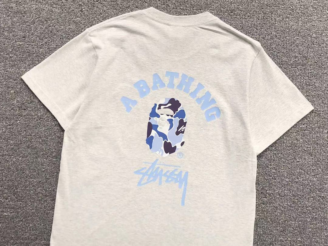 Bape 78 BAPE STUSSY T-SHIRT 1102090942 (Im 170Cm 55Kg I Wear Size S In The Phot) - Image 11