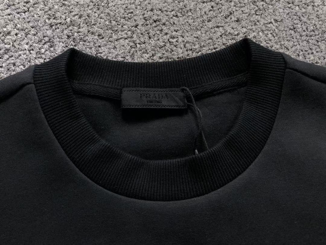 Prada 178 P⭐A⭐A HOODIE 3208280321 (Im 170Cm 60Kg I Wear Size M In The Phot) - Image 16