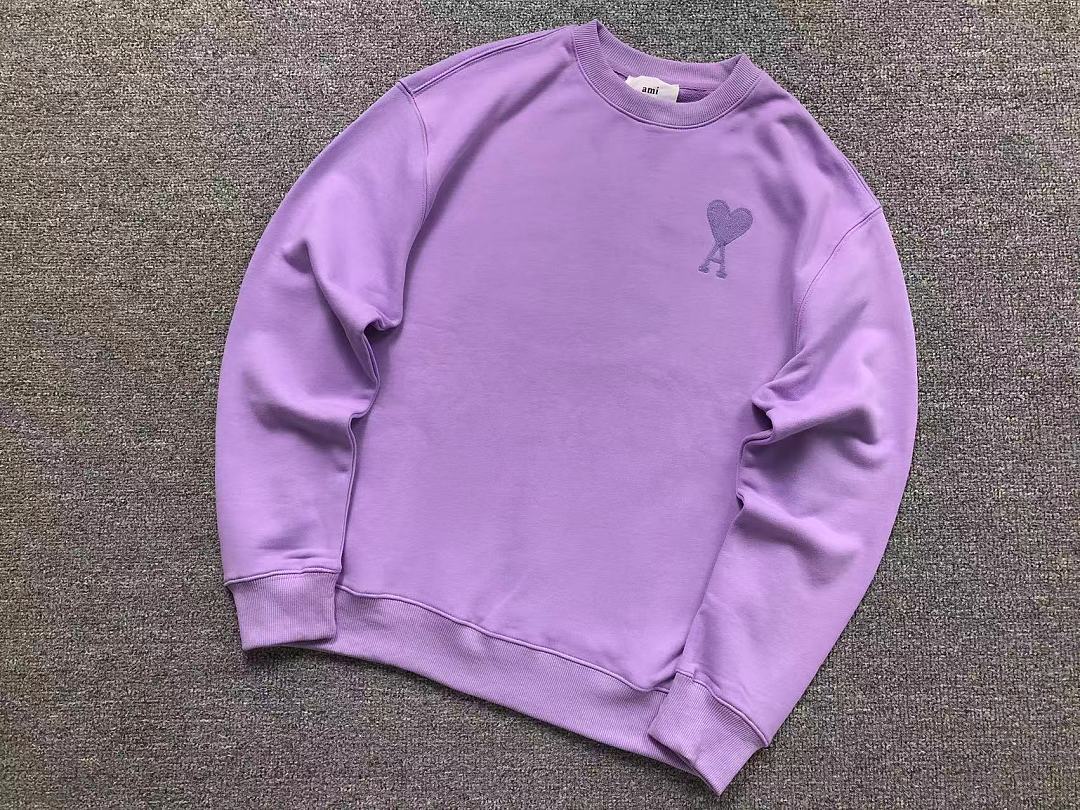 AMI 175 AMI HOODIE 22082704001 (Im 170Cm 60Kg I Wear Size M In The Phot) - Image 13