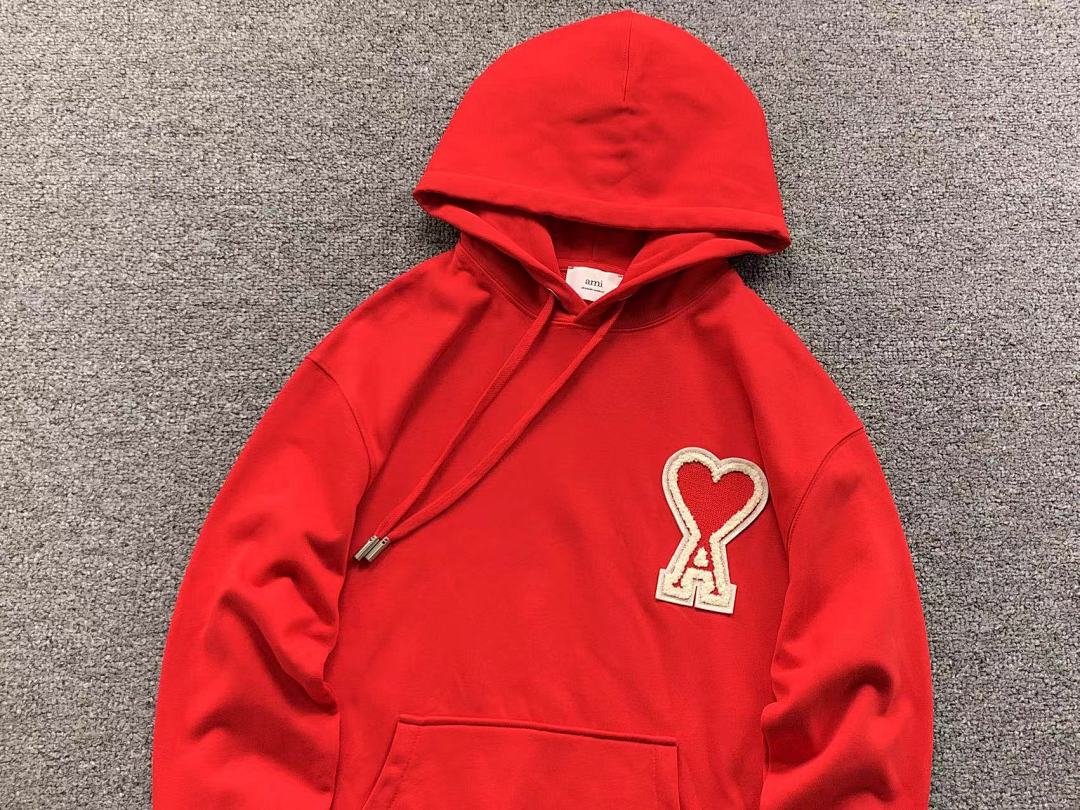 AMI 168 AMI HOODIE 3110170521 (Im 170Cm 60Kg I Wear Size M In The Phot) - Image 27