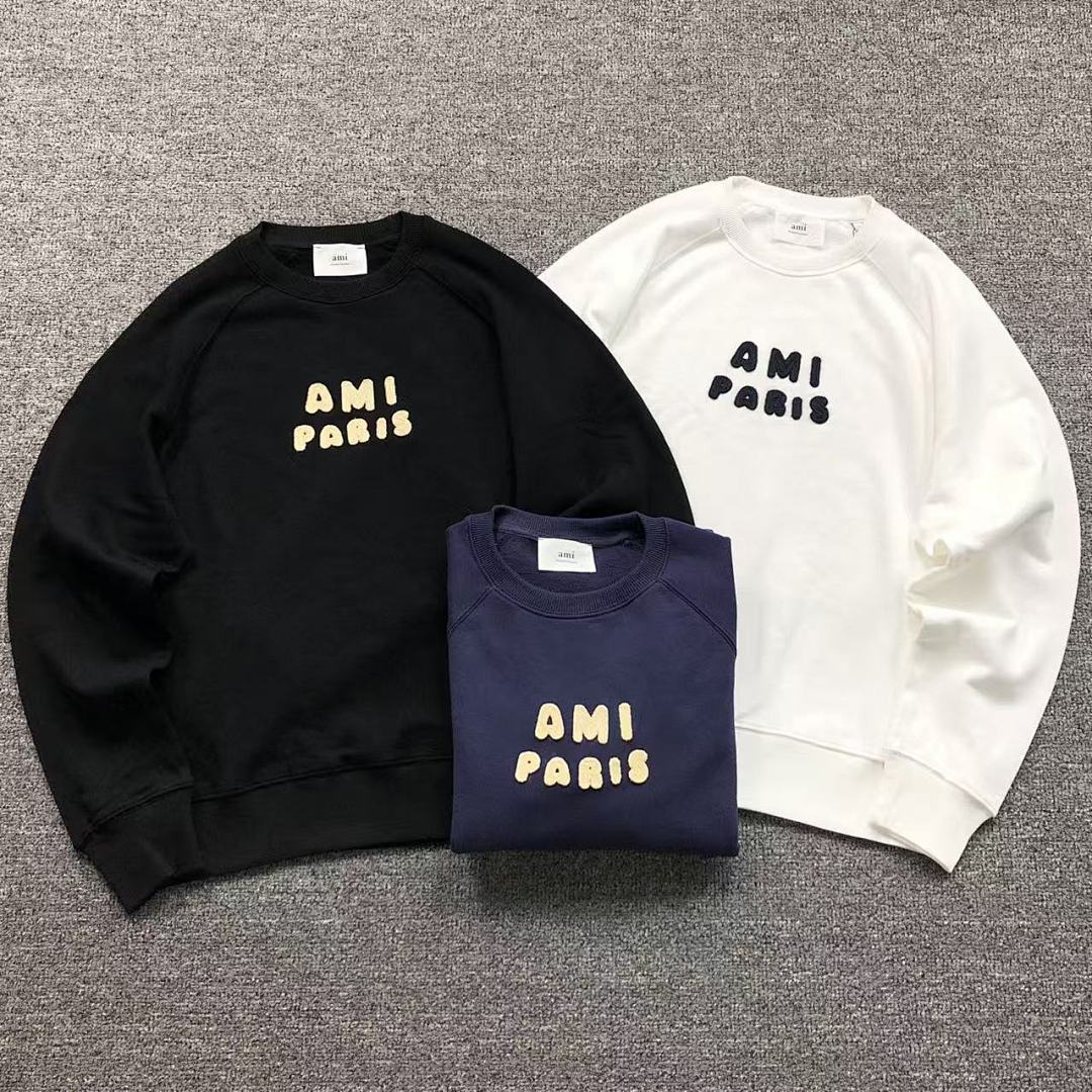 AMI 108 AMI HOODIE 59190788 (Im 170Cm 60Kg I Wear Size M In The Phot)