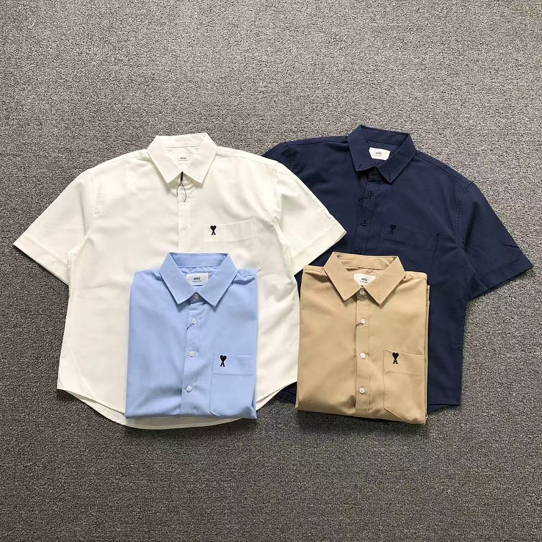 AMI 128 AMI SHIRT 3205180617 (Im 170Cm 60Kg I Wear Size S In The Phot)
