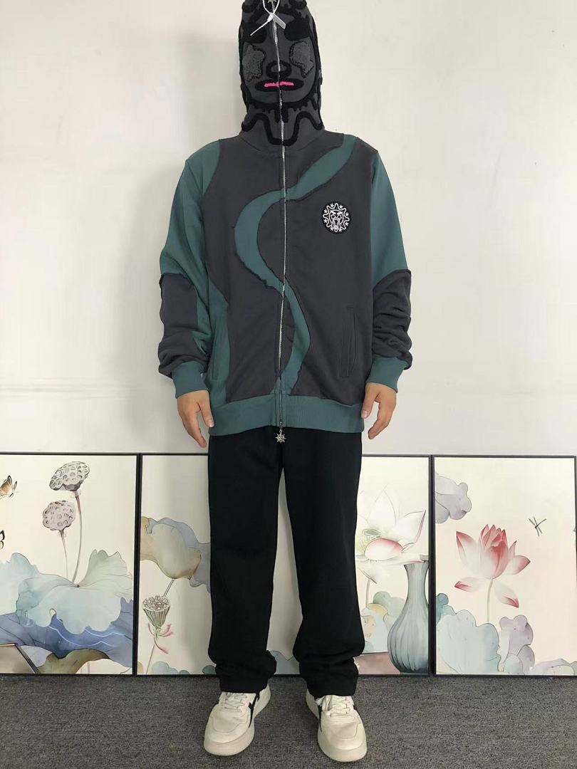 Unbranded 308 FASHION HOODIE 3201202372 (Im 170Cm 60Kg I Wear Size M In The Phot) - Image 3