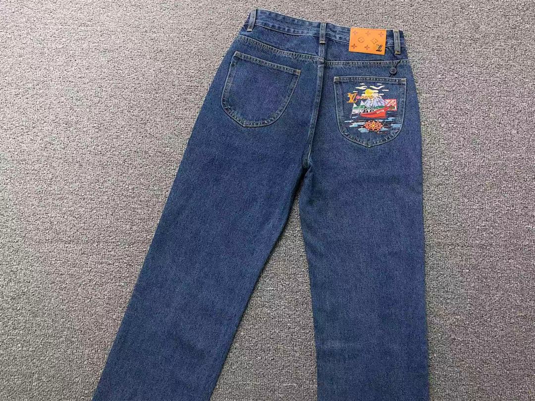 Louis Vuitton 208 L⭐ TROUSERS 2201234217 (Im 170Cm 60Kg I Wear Size 28 In The Phot) - Image 12