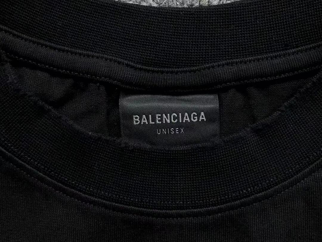 Balenciaga 135 B⭐L⭐⭐⭐IA⭐A T-SHIRT 42041312163 (Im 170Cm 60Kg I Wear Size XS In The Phot) - Image 18