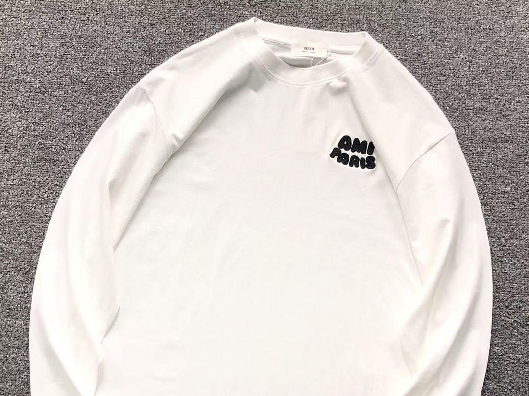 Unbranded 138 AMI LONG SLEEVED 219170701 (Im 170Cm 60Kg I Wear Size M In The Phot) - Image 11