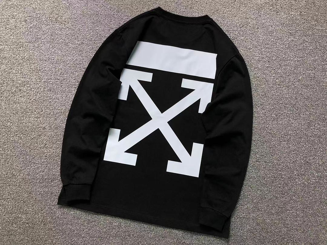 Off-White 129 OFF-WHITE LONG SLEEVED 3207302321 (Im 170Cm 60Kg I Wear Size M In The Phot) - Image 14