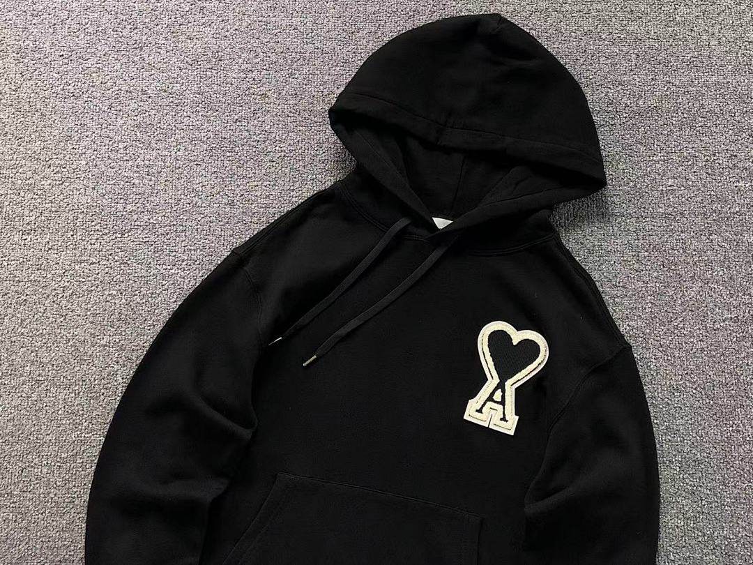 AMI 125 AMI HOODIE 57280488 (Im 170Cm 60Kg I Wear Size M In The Phot) - Image 15