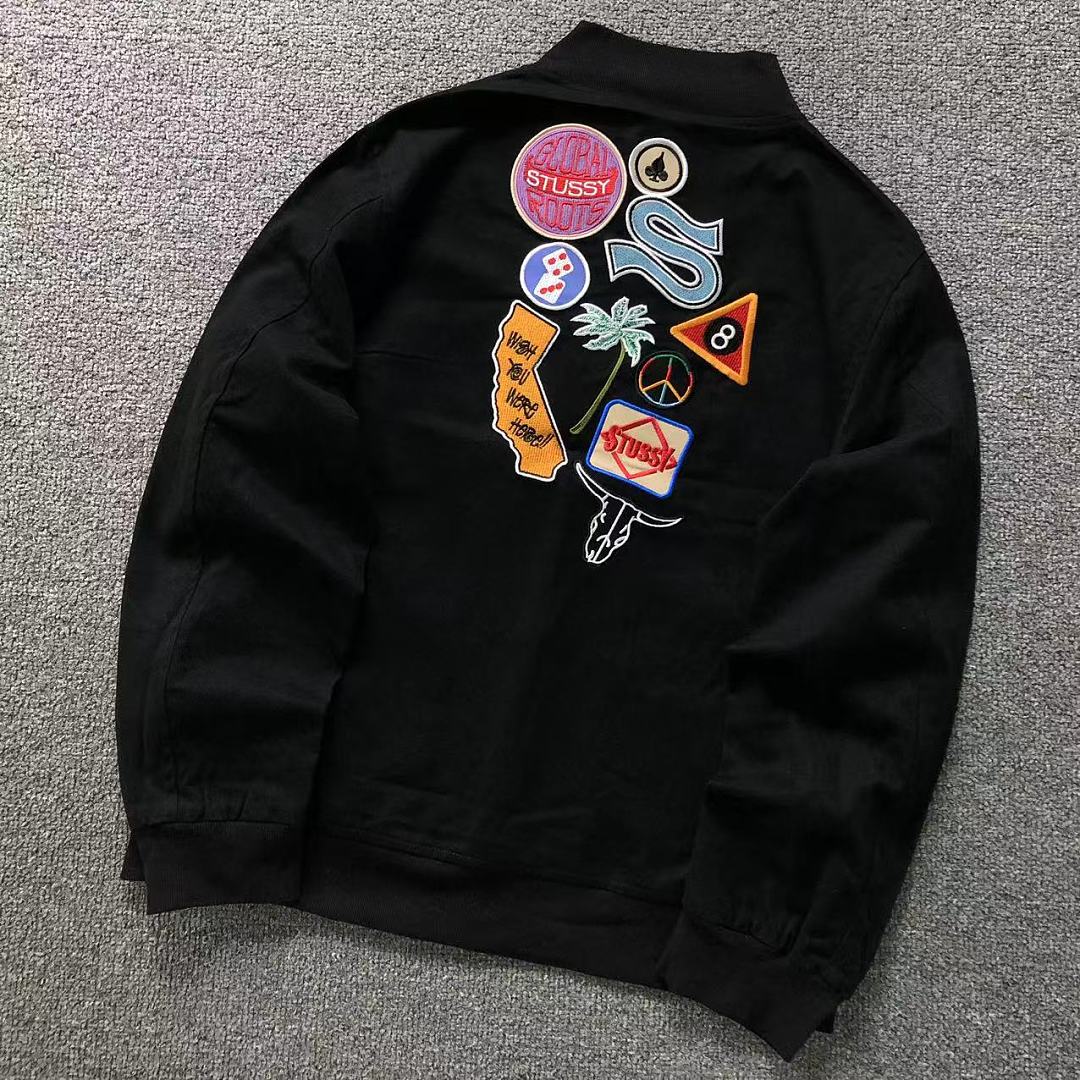Stussy 225 STUSSY JACKET 42083114001 (Im 170Cm 60Kg I Wear Size S In The Phot)