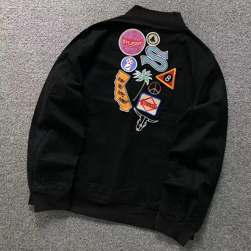 Stussy 225 STUSSY JACKET 42083114001 (Im 170Cm 60Kg I Wear Size S In The Phot)