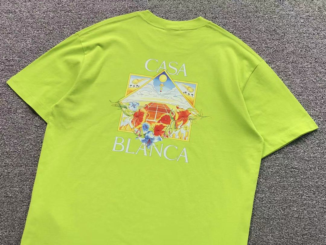 Casablanca 98 CASABLANCA T-SHIRT 5233011127 (Im 170Cm 60Kg I Wear Size L In The Phot) - Image 17