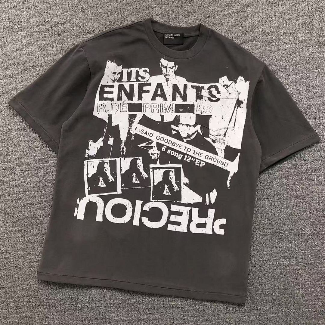 Chanel Chanel 118 ENFANTS RICHES DEPRIMES T-SHIRT 41170617 (Im 170Cm 57Kg I Wear Size S In The Phot), photo 1
