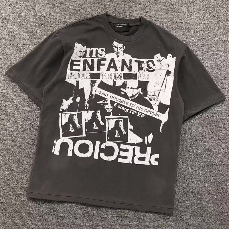 Chanel 118 ENFANTS RICHES DEPRIMES T-SHIRT 41170617 (Im 170Cm 57Kg I Wear Size S In The Phot)