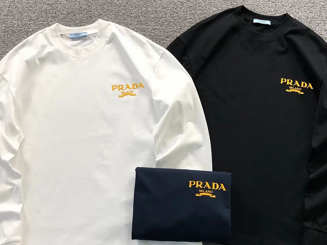 Prada 135 P⭐A⭐A LONG SLEEVED 5120102147 (Im 170Cm 60Kg I Wear Size M In The Phot) - Image 6