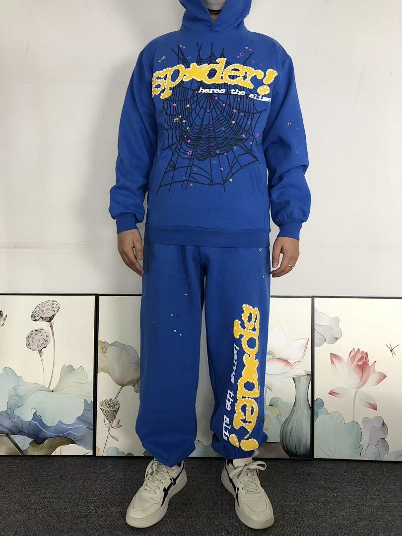 Sp5der TROUSERS 218 SP5DER HOODIE - Image 4