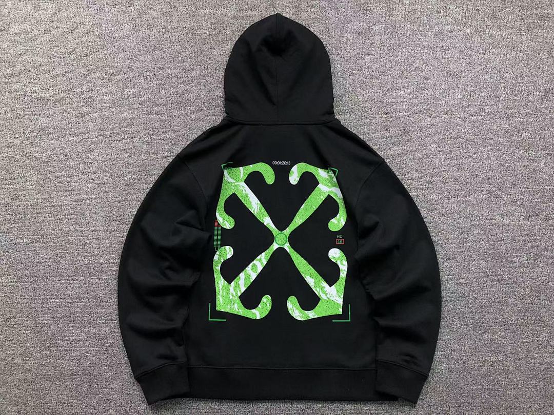 Off-White 168 OFF-WHITE HOODIE 312170519 (Im 170Cm 55Kg I Wear Size M In The Phot) - Image 7