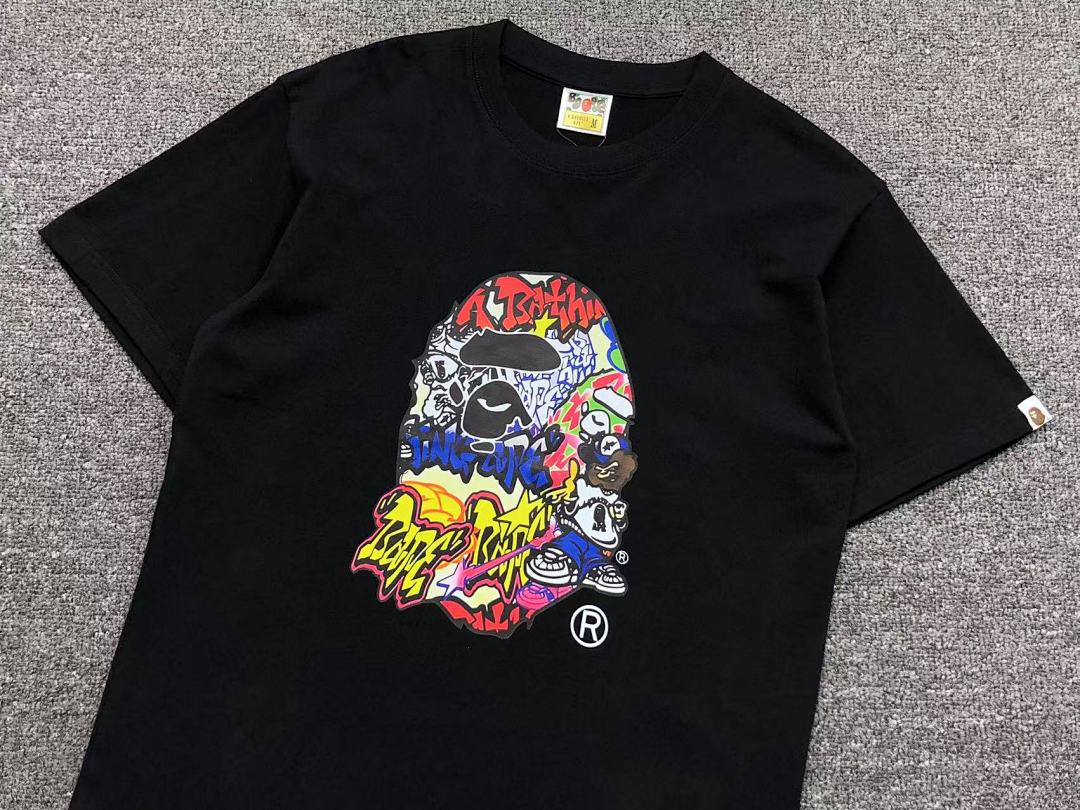 Bape 79 BAPE T-SHIRT 211112042 (Im 170Cm 57Kg I Wear Size M In The Phot) - Image 9
