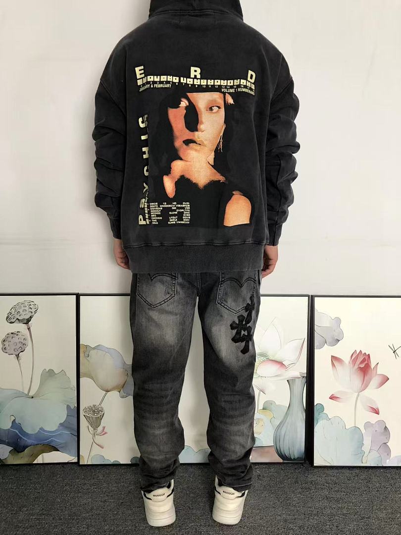 Chanel 165 ENFANTS RICHES DEPRIMES HOODIE 5211207162 (Im 170Cm 60Kg I Wear Size S In The Phot) - Image 4