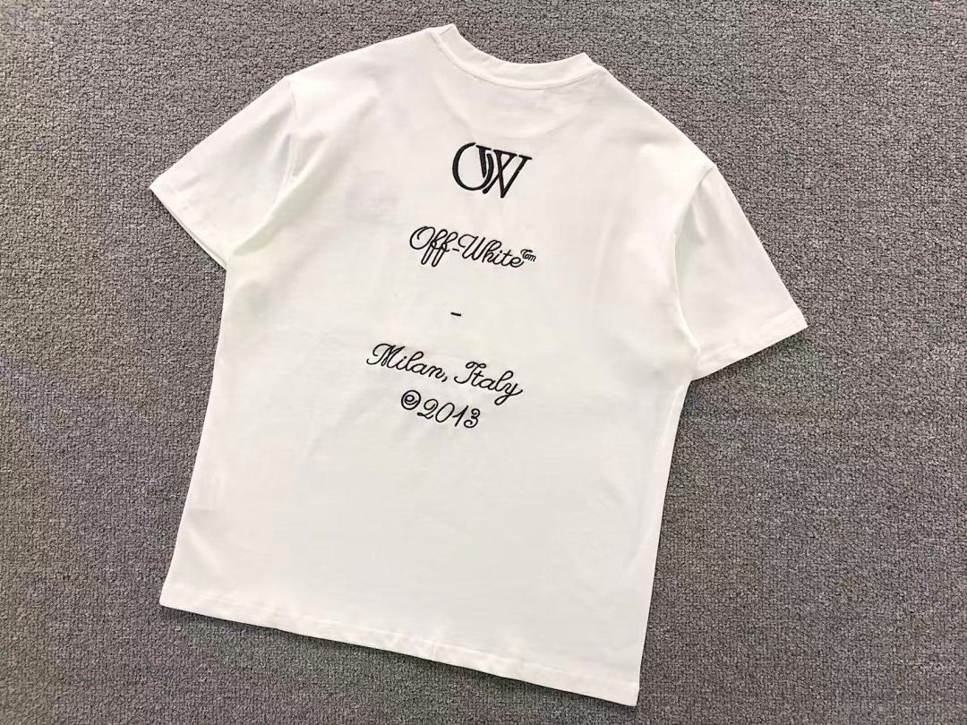 Off-White 115 OFF-WHITE T-SHIRT 5111117147 (Im 170Cm 60Kg I Wear Size M In The Phot) - Image 7