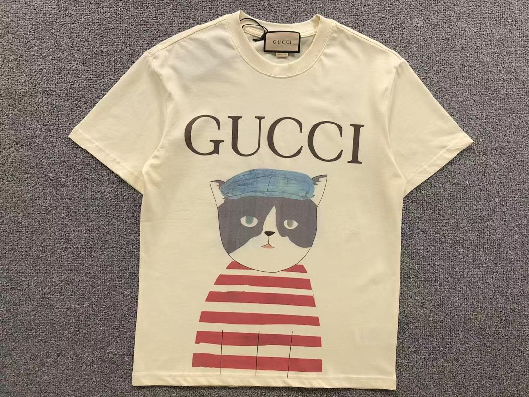 Gucci 85 G⭐C⭐I T-SHIRT 5050825101 (Im 170Cm 60Kg I Wear Size S In The Phot) - Image 5